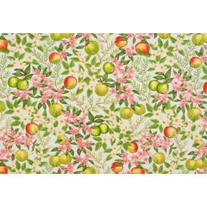 Apple Blossom Green Fabric Fryetts