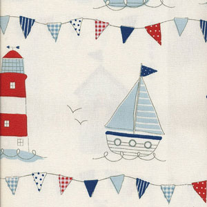 Maritime Blue Fabric Fryetts