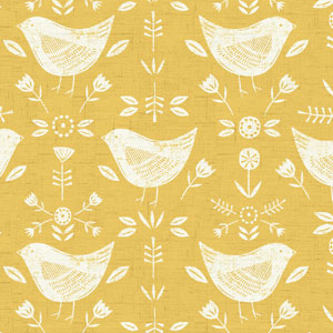 Narvic Ochre Fabric Fryetts