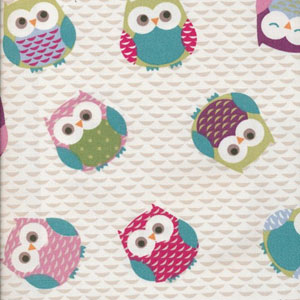 Owls Multi Fabric Fryetts