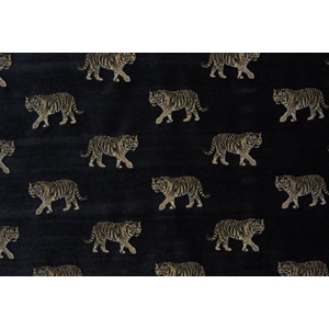 Tiger Noir Fabric Fryetts