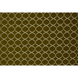 Trellis Ochre Fabric Fryetts