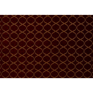 Trellis Rosso Fabric Fryetts