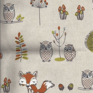 Woodland Fox Multi Fabric Fryetts