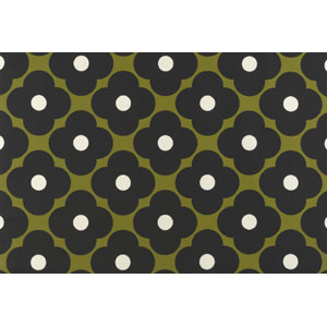 Spot Flower Seagrass Fabric Orla Kiely