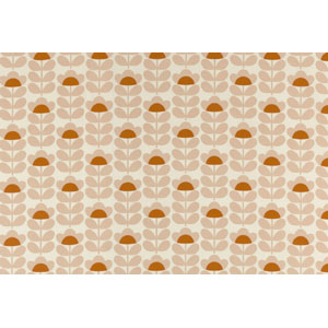 Sweet Pea Orange Fabric Orla Kiely