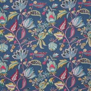 Azalea Navy Fabric Prestigious Textiles