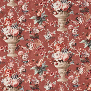 Clarence Cherry Fabric Prestigious Textiles