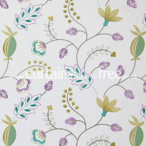 Fiorella Amethyst Fabric Prestigious Textiles