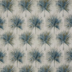 Greenery Indigo Fabric Prestigious Textiles