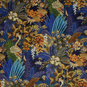 Hidden Paradise Midnite Fabric Prestigious Textiles