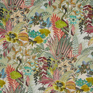 Hidden Paradise Pastel Fabric Prestigious Textiles