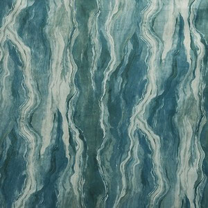 Lava Velvet Teal Fabric Prestigious Textiles