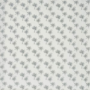 Little Palm Silver Fabric Prestigious Textiles