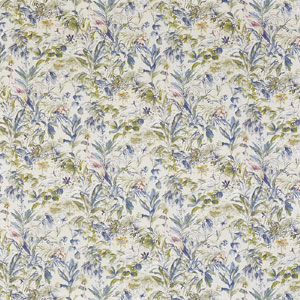 Paradise Saxon Blue Fabric Prestigious Textiles