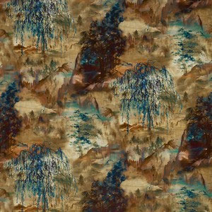 Shan Shui Clay Pot Fabric Prestigious Textiles