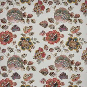 Tambora Coral Fabric Prestigious Textiles