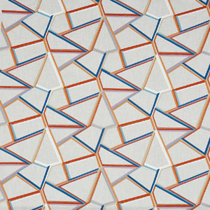 Tetris Auburn Fabric Prestigious Textiles