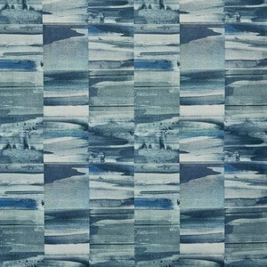 Travertine Ocean Fabric Prestigious Textiles