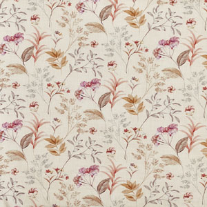 Verbena Rhubarb Fabric Prestigious Textiles