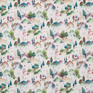 Woodland Walk Candyfloss Fabric Prestigious Textiles