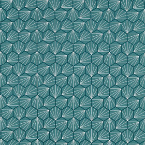 Aikyo Teal 132736 Fabric Scion Living