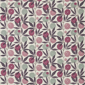 Blomma Heather Damson Stone 120360 Fabric Scion Living