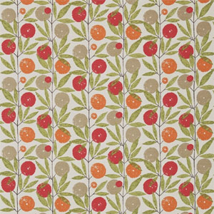 Blomma Tangerine Chilli Citrus 120358 Fabric Scion Living