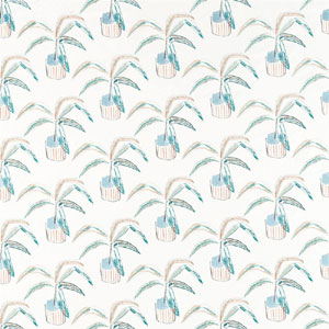 Crassula Marine Tangerine Mint 132861 Fabric Scion Living