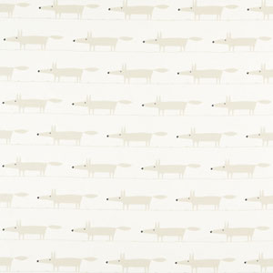 Midi Fox Snow 121092 Fabric Scion Living