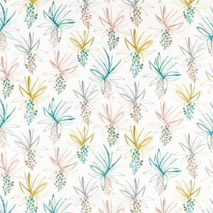 Tillandsia Blush Glacier 120772 Fabric Scion Living