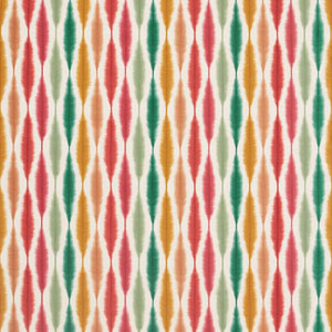 Usuko Berry Ochre Pistachio 120754 Fabric Scion Living